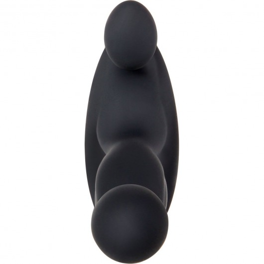 Черный вибростимулятор простаты Adam s Vibrating Triple Probe - 12,1 см. - Adam & Eve - в Москве купить с доставкой