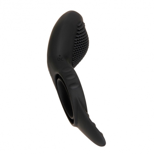 Черное эрекционное кольцо со стимулятором клитора Mr. Flicker - Zero Tolerance - в Москве купить с доставкой