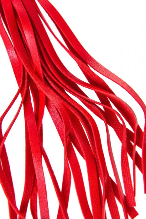 Красно-черный флоггер Anonymo - 28 см. - ToyFa - купить с доставкой в Москве