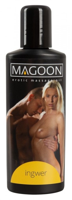 Масло для массажа c пряным ароматом имбиря Magoon Erotic Massage Oil Ingwer - 100 мл. - Orion - купить с доставкой в Москве