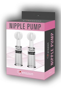 Вакуумные помпы для стимуляции сосков Nipple Pump - Erozon - купить с доставкой в Москве