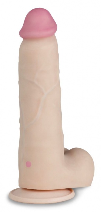 Телесный перезаряжаемый вибратор-реалистик из неоскин - 22 см. - LOVETOY (А-Полимер)