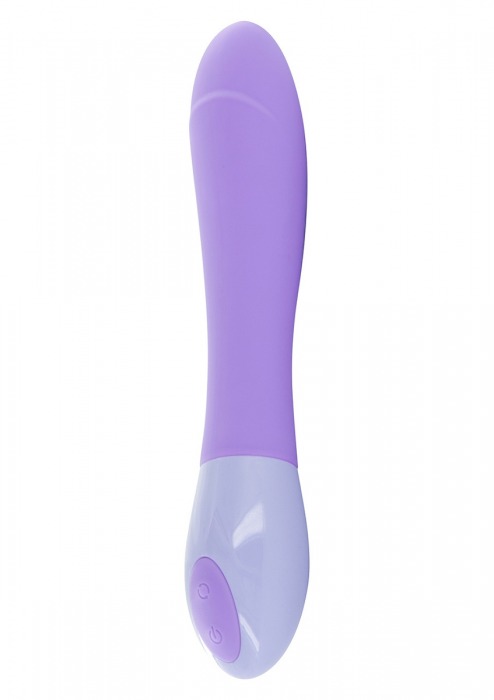 Сиреневый вибратор DELIGHT LARGE PURPLE - 19,5 см. - Toy Joy