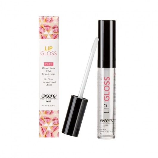 Блеск для губ Lip Gloss Strawberry с ароматом клубники - 7 мл. - Exsens - купить с доставкой в Москве
