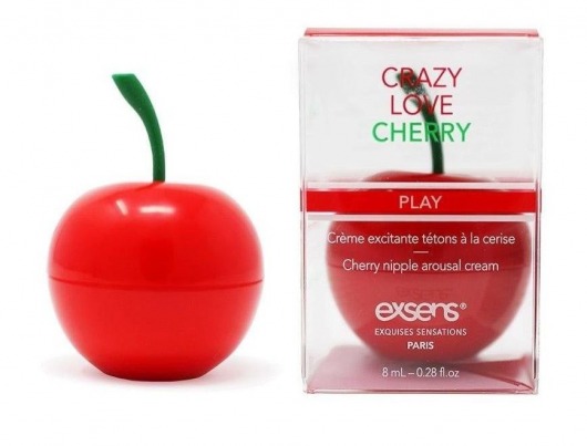 Крем для стимуляции сосков Crazy Love Cherry - 8 мл. - Exsens - купить с доставкой в Москве