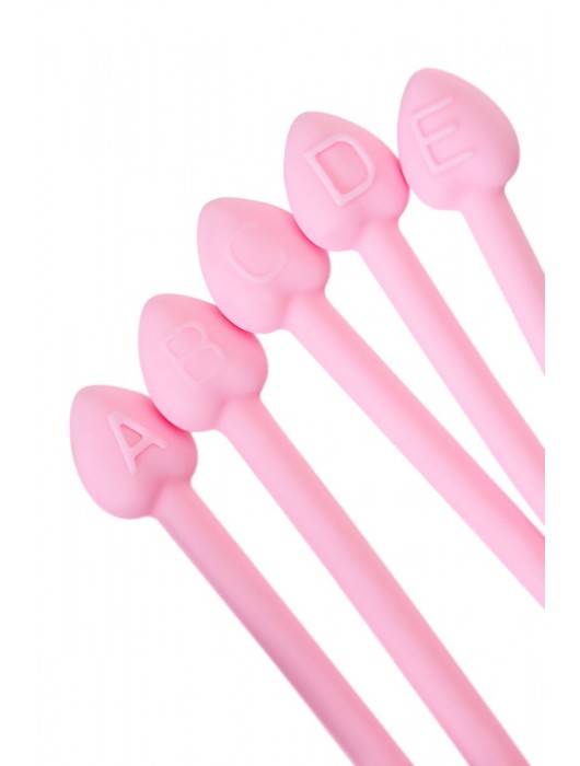 Набор из 5 розовых вагинальных шариков Tulips - ToyFa