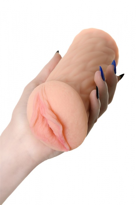 Телесный реалистичный мастурбатор-вагина Elegance.005 с вибрацией - KOKOS - в Москве купить с доставкой