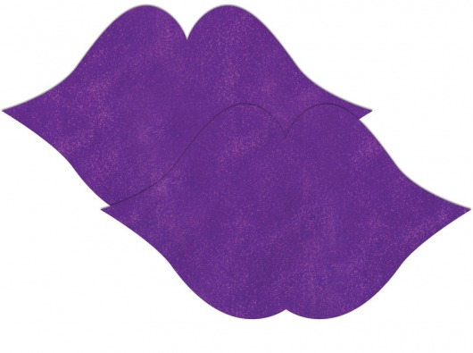Фиолетовые пестисы в форме губ - Shots Media BV купить с доставкой