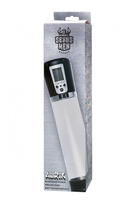 Прозрачная автоматическая помпа для пениса Alrik - Sexus - в Москве купить с доставкой