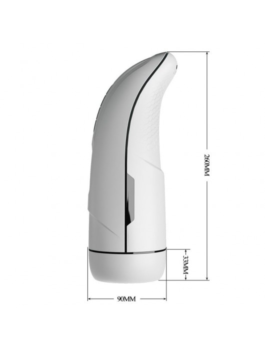 Вибромастурбатор Marissa с функцией нагрева и подвижным язычком - Baile - в Москве купить с доставкой