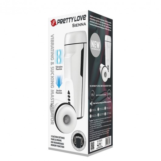 Вибромастурбатор Sienna с функцией всасывания - Baile - в Москве купить с доставкой