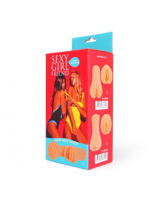 Телесный мастурбатор-вагина с рельефным тоннелем - Bior toys - в Москве купить с доставкой