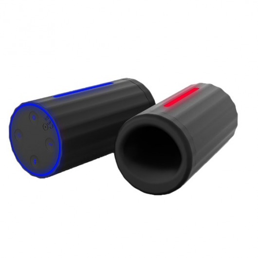 Черный мастурбатор Heeating Vibrating Stroker с функцией нагрева - Dream Toys - в Москве купить с доставкой