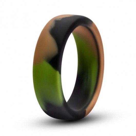 Эрекционное кольцо камуфляжной расцветки Silicone Camo Cock Ring - Blush Novelties - в Москве купить с доставкой