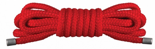 Красная нейлоновая верёвка для бандажа Japanese Mini - 1,5 м. - Shots Media BV - купить с доставкой в Москве