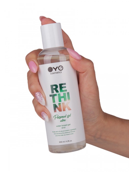 Увлажняющий гель на водной основе OYO Personal Gel Aloe - 200 мл. - OYO - купить с доставкой в Москве