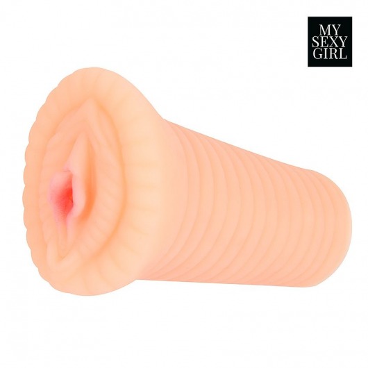 Реалистичный мастурбатор-вагина телесного цвета с вибрацией - Bior toys - в Москве купить с доставкой