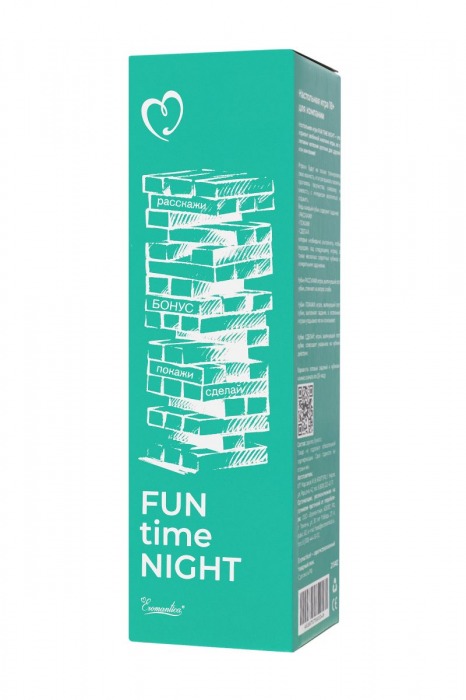 Игра для компании Fun time night - Eromantica - купить с доставкой в Москве