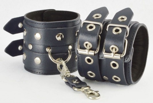 Оригинальные наручники с двойными ремешками - Sitabella - купить с доставкой в Москве