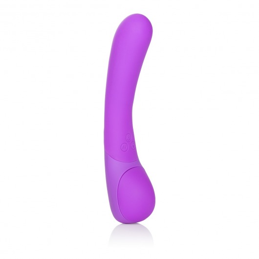 Фиолетовый вибромассажер Impress Wand - 12 см. - California Exotic Novelties