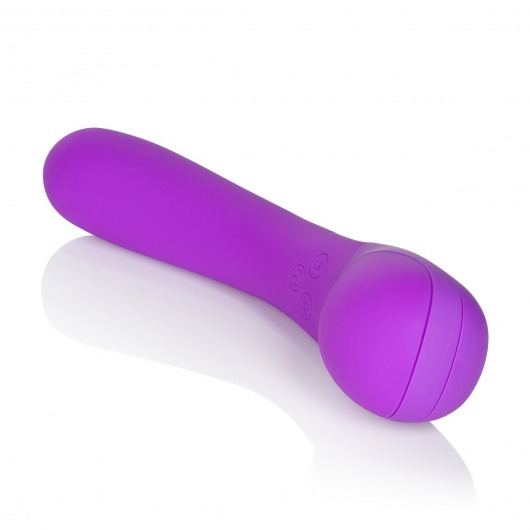 Фиолетовый вибромассажер Impress Wand - 12 см. - California Exotic Novelties