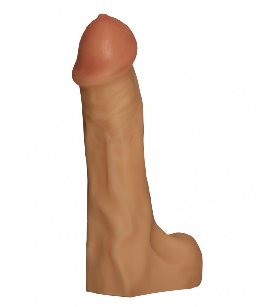 Реалистичная насадка для трусиков Harness с плугом - 21 см. - Джага-Джага - купить с доставкой в Москве