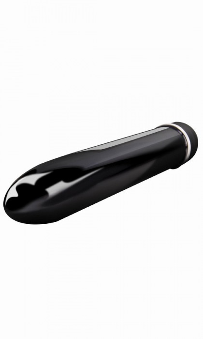Чёрный классический вибратор Le Reve Slimline - 17,1 см. - Pipedream
