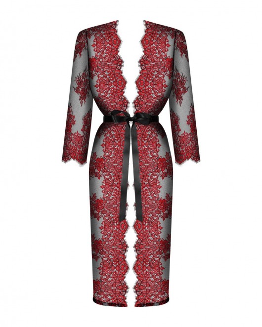 Соблазнительный длинный пеньюар Redessia - Obsessive купить с доставкой