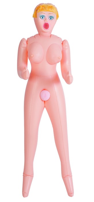 Надувная секс-кукла с реалистичными вставками - ToyFa - в Москве купить с доставкой