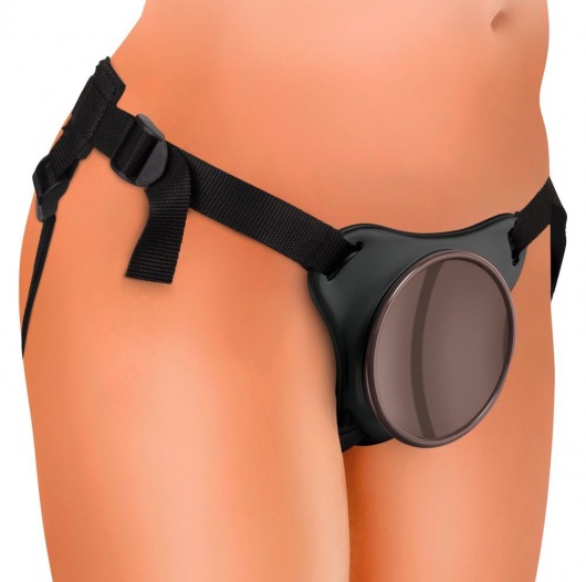Страпон-система Deluxe Silicone Body Dock Kit - 22 см. - Pipedream - купить с доставкой в Москве