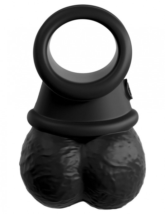 Кольцо-утяжелитель Swinging Silicone Balls - Pipedream - купить с доставкой в Москве