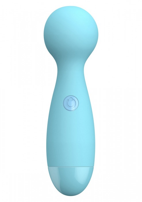 Голубой вибромассажер BELLA LARGE WAND MASSAGER - 19 см. - Toy Joy