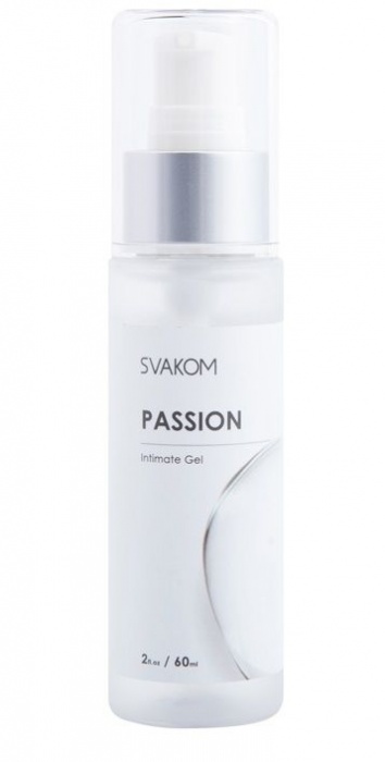 Смазка на водной основе Passion Intimate Gel - 60 мл. - Svakom - купить с доставкой в Москве