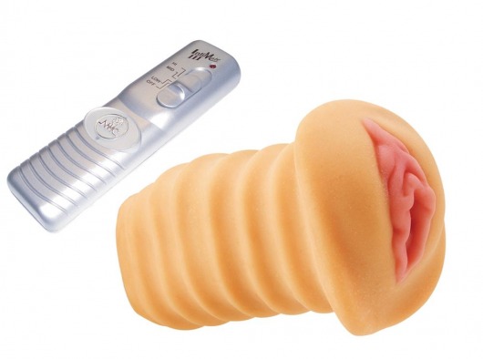 Мастурбатор-вагина с вибрацией и пультом управления PURE INDULGENCE - NMC - в Москве купить с доставкой