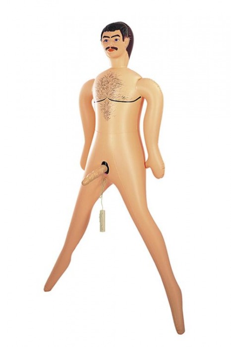 Надувная секс-кукла Big John с виброфаллосом - NMC - в Москве купить с доставкой