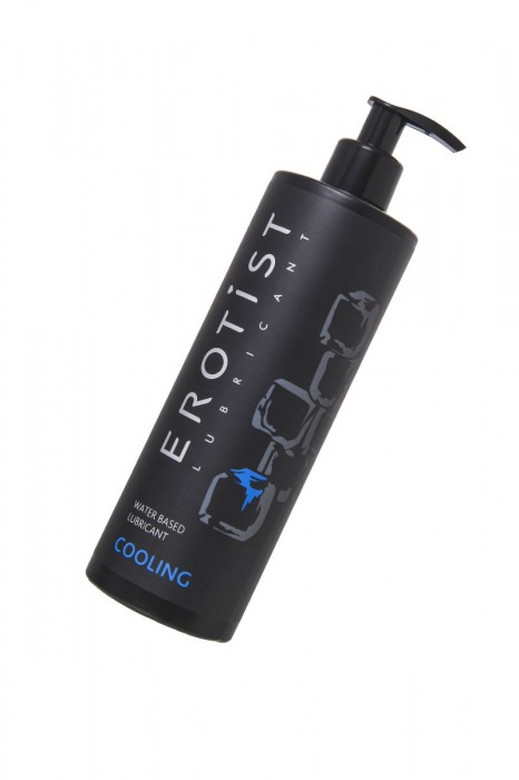 Лубрикант на водной основе Erotist Cooling с охлаждающим эффектом - 400 мл. - Erotist Lubricants - купить с доставкой в Москве