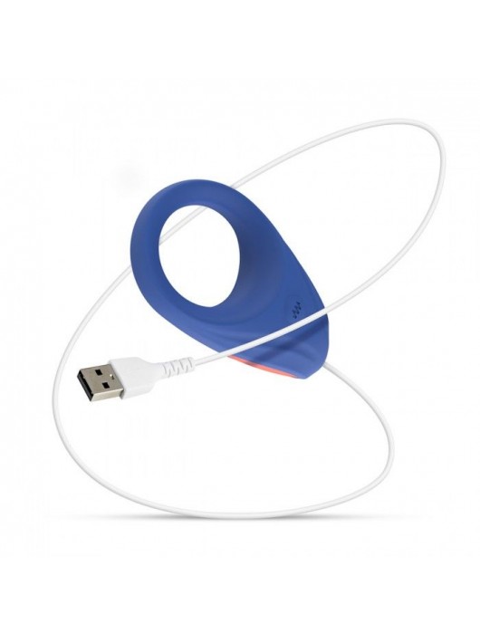 Синее эрекционное кольцо RRRING First Date Cock Ring - FeelzToys - в Москве купить с доставкой