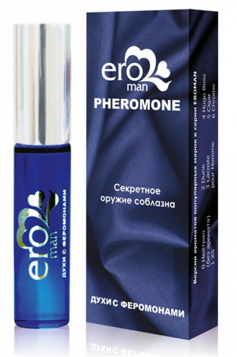 Мужские духи с феромонами без запаха Eroman Нейтрал - 10 мл. -  - Магазин феромонов в Москве