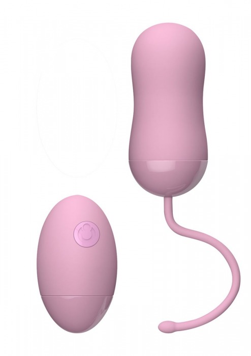 Розовое виброяйцо LULU WIRELESS REMOTE EGG с пультом ДУ - Toy Joy