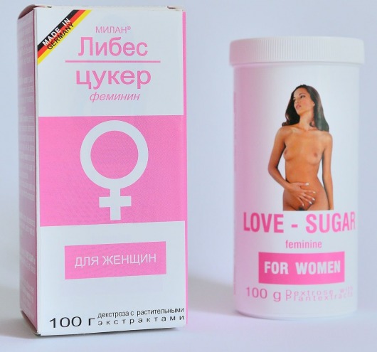 Сахар любви для женщин Liebes-Zucker-Feminin - 100 гр. - Milan Arzneimittel GmbH - купить с доставкой в Москве