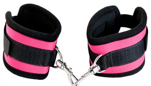 Оковы на ноги из неопрена розового цвета - ToyFa - купить с доставкой в Москве