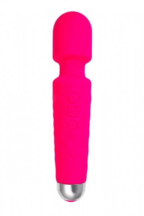 Розовый жезловый вибратор Peony - 20,5 см. - ToyFa