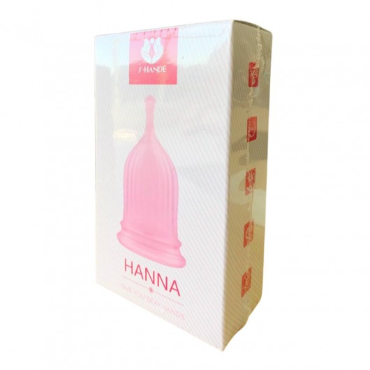 Розовая менструальная чаша HANNA - S-HANDE - купить с доставкой в Москве
