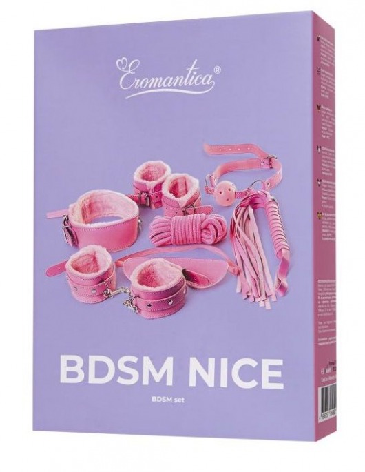 Набор для ролевых игр BDSM Nice - Eromantica - купить с доставкой в Москве
