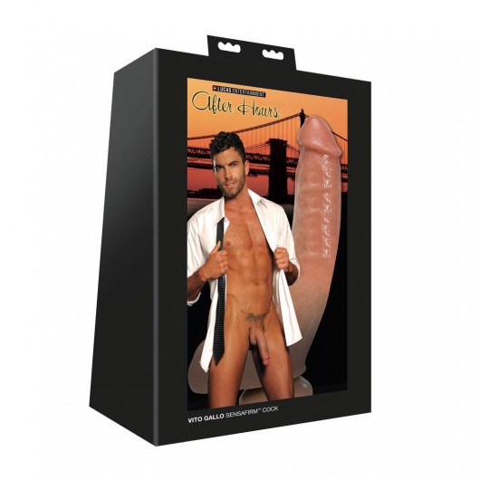 Фаллоимитатор на присоске After Hours Vito Gallo s Cock - 24 см. - Topco Sales
