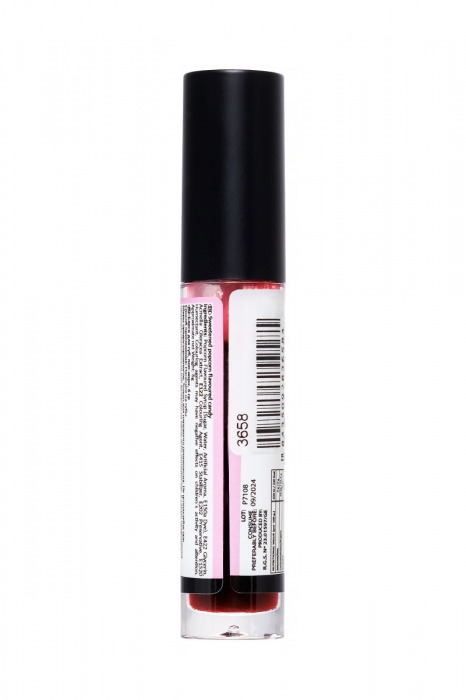 Бальзам для губ Lip Gloss Vibrant Kiss со вкусом попкорна - 6 гр. - Secret Play - купить с доставкой в Москве