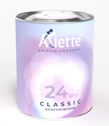 Классические презервативы Arlette Classic - 24 шт. - Arlette - купить с доставкой в Москве