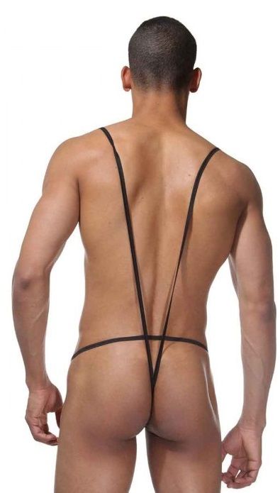 Мужское боди на лямках с открытыми ягодицами - La Blinque купить с доставкой