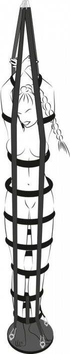 Подвесная клетка из ремешков Hanging strap cage - Orion - купить с доставкой в Москве