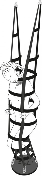Подвесная клетка из ремешков Hanging strap cage - Orion - купить с доставкой в Москве